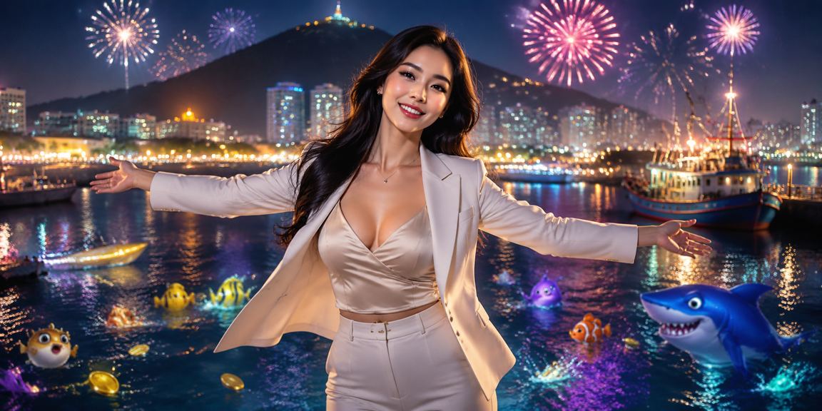 Lễ hội bắn cá tại Vũng Tàu – người chơi trải nghiệm game fishing trực tuyến trên điện thoại bên bờ biển